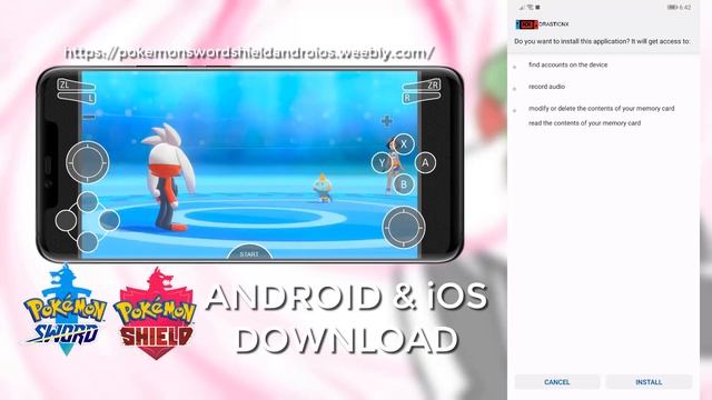 Pokémon Sword APK Download Android [DrasticNX Emulator] смотреть онлайн