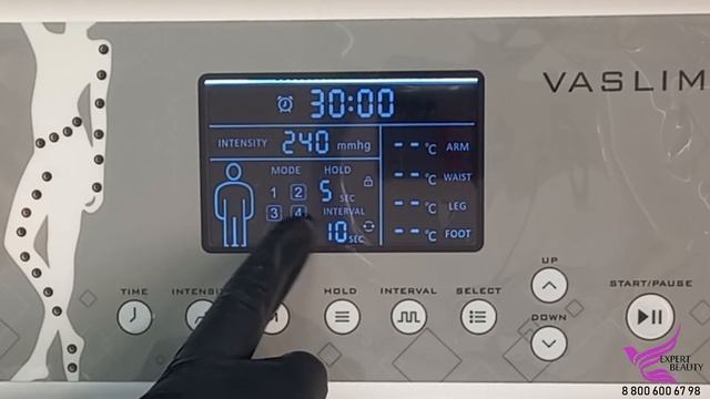 Видеообзор на аппарат прессотерапии VASLIM смотреть онлайн