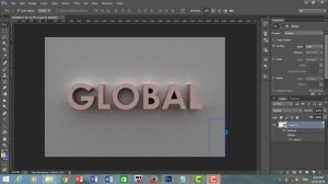 AMAZING 3D TEXT LOGO DESIGN ON THE WALL IN PHOTOSHOP CC!!!