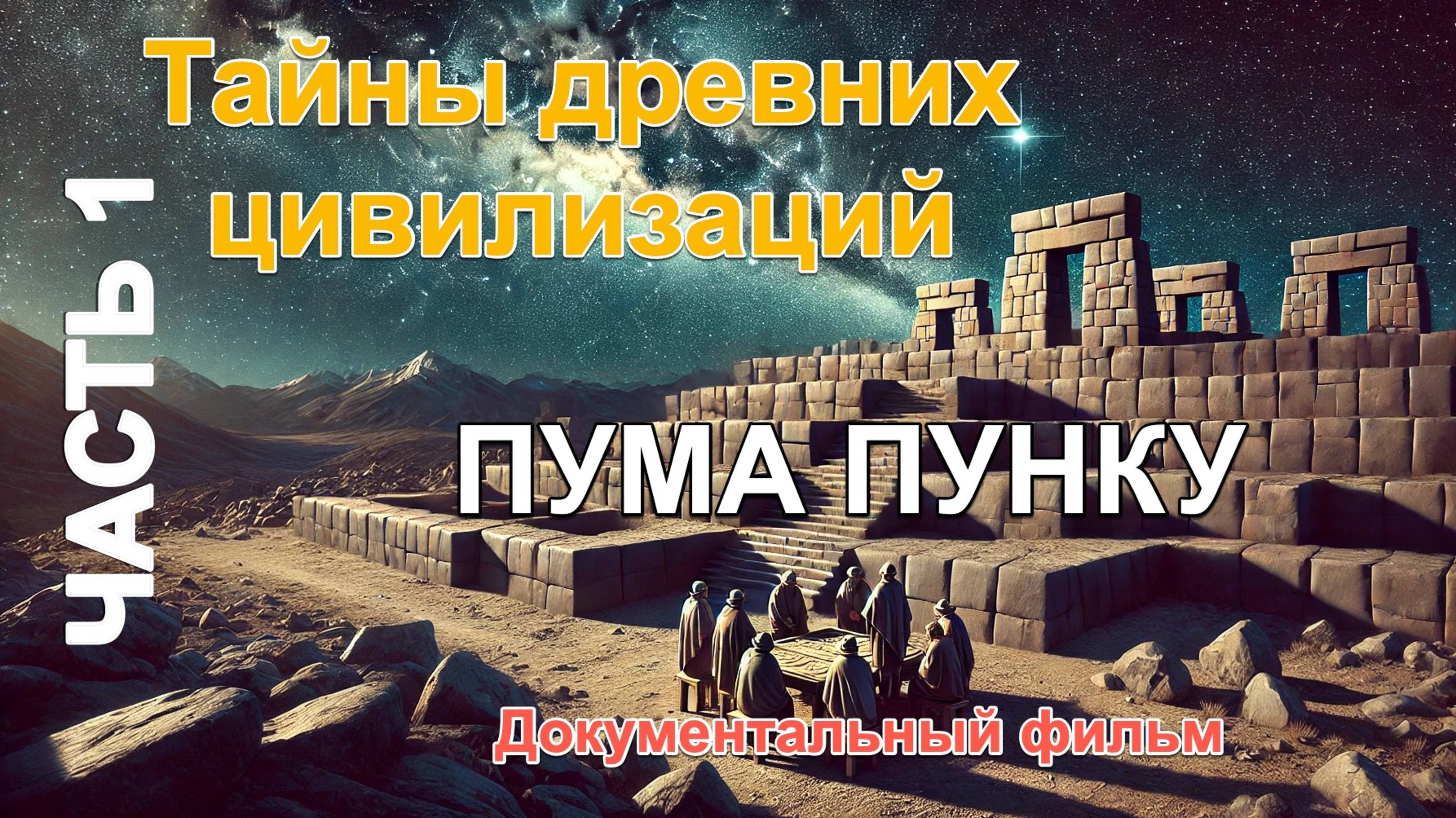 Тайны древних цивилизаций. Часть 1. Пуму Пунку