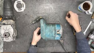 Ремонт Makita HR 4501 C Замена якоря(ротора)