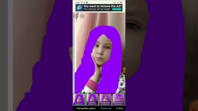 как сделать цветные волосы в ibis Paint X?? смотреть онлайн