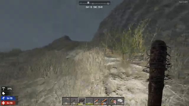 7 Days To Die Прохождение - Серия 10 - Много фарма зомби мешают.