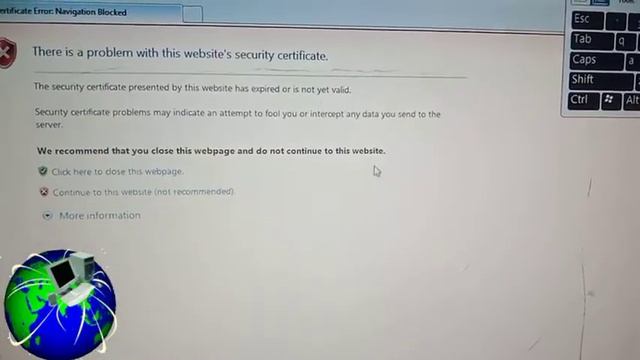 cara mengatasi error website security certificate fix 100% смотреть онлайн