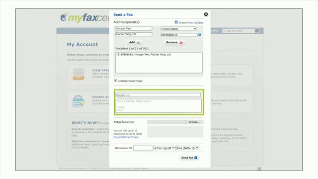 How to Send a Fax Online with MyFax смотреть онлайн