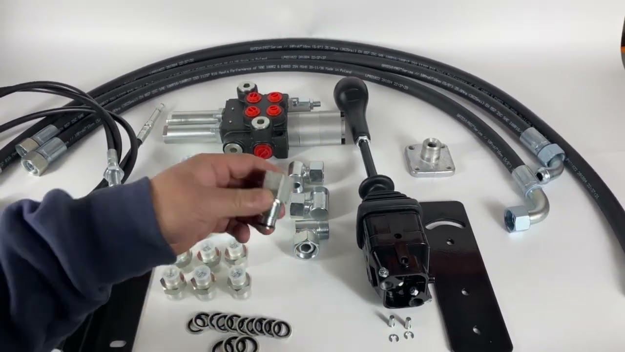 2р40К16А1К Полный бюджетный комплект на фронтальный погрузчик с обвязкой китай смотреть онлайн