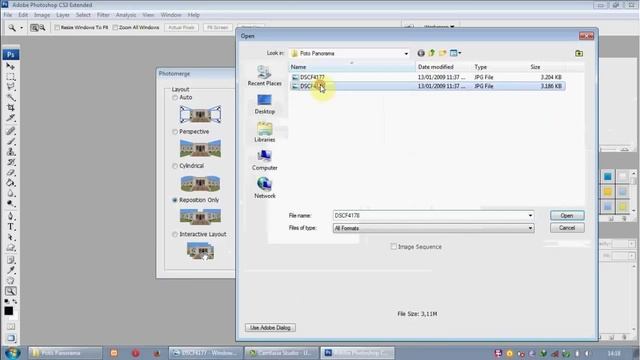 Tutorial cara membuat foto panorama di photoshop cs3 смотреть онлайн