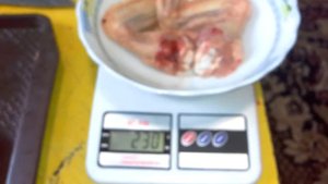 Разделка домашнего бройлера