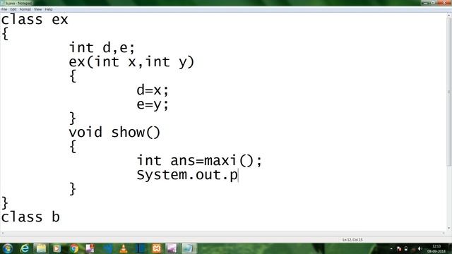 7  Passing arguments to method and method overolading and Nesting of method PART 2