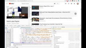 Debugging YouTube menu dropdown incorrect position