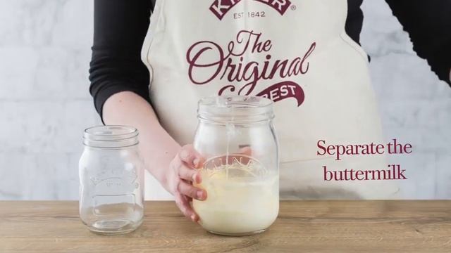 Как приготовить домашнее сливочное масло? Маслобойка ручная Kilner K_0025.352V