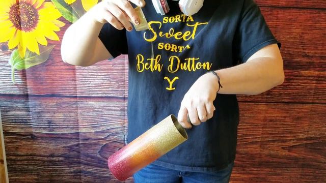 3 COLOR FALL GLITTER OMBRE TUMBLER TUTORIAL WITH WATERSLIDE HACK смотреть онлайн