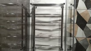 Распаковка - Полотенцесушитель водяной Granula Классик 50x80 с полкой (нижнее подключение)