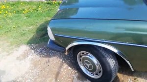 Запуск двигателя Mercedes-Benz w123 200d