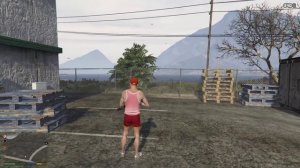 Кувырок/перекат. GTA 5 online