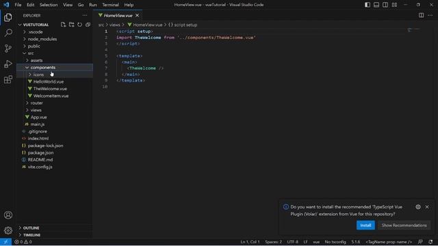 Part-3 | step by step learn vue js 3 from beginner to advance in hindi | Folder structure of vuejs