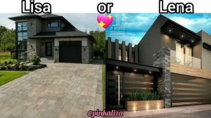 Lisa or Lena ? #17 luxurious houses!! ? pinkaliza