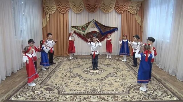 Русская народная игра для старшего дошкольного возраста "Ворон"