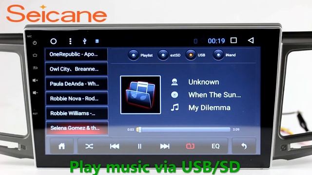 Aftermarket GPS Radio Bluetooth Stereo for 2014 Toyota RAV4 support USB TPMS DVR OBD2 смотреть онлайн