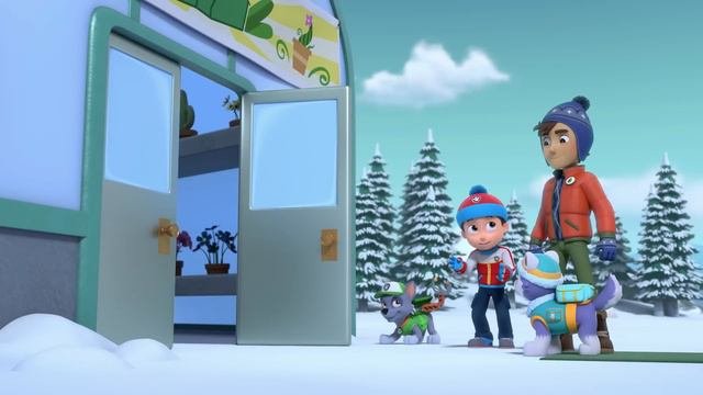 Кученцата каубои спасят ходещия на сън кмет и още! - PAW Patrol Bulgarian - карикатури за деца