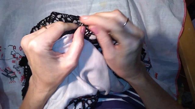 11.19. Вяжем крючком Блузу интуитивными кружевами. Урок 14 смотреть онлайн