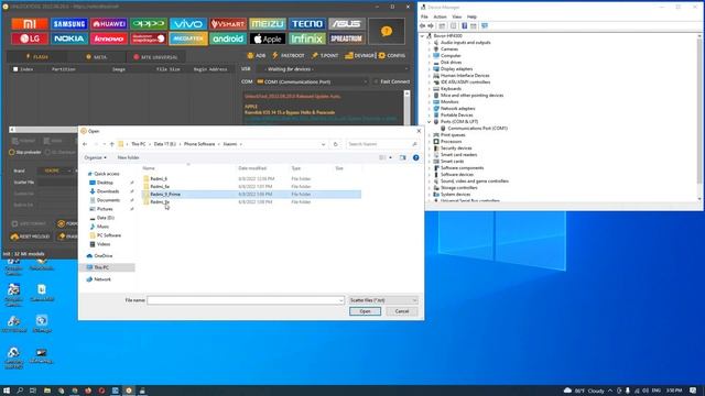 Redmi 9 Prime flashing firmware in Download Mode смотреть онлайн