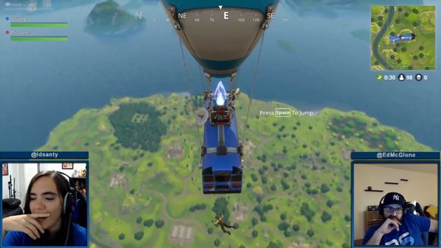 Funny Stream Highlights (Fortnite Battle Royale, RollerCoaster Tycoon Classic) смотреть онлайн