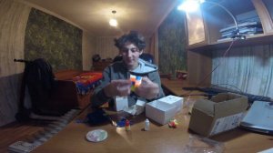 распоковка нового кубика рубика Gan 251 m Leap