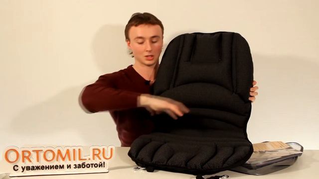 Обзор ортопедической накидки на водительское сиденье Система Автолюкс 00001 Пастер