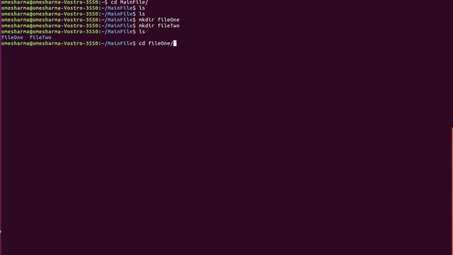 Terminal Basics Command ubuntu unix devops CLI command