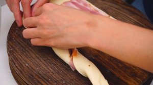 Спиральки с беконом из слоеного теста! НЕРЕАЛЬНО вкусно, все в восторге!