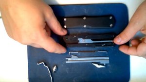 Microtech Combat Troodon. Реплика. разборка сборка