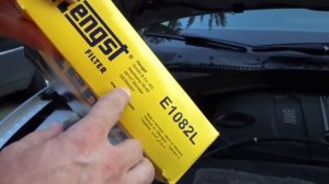 #9 BMW 328d 2.0 Diesel 2014 Замена Воздушного Фильтра