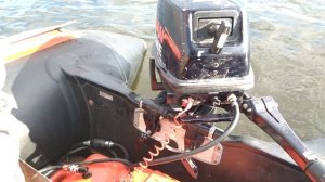 Nissan Marine 18 сил и лодка КОРСАР 350