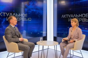 Актуальное интервью на телеканале "Север" с депутатом Евгением Шестаковым (01.02.2024)