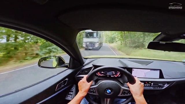 POV Drive - BMW M135i XDrive 2022 (306 PS) - Onboard Test Drive (pure Driving) - Walkaround
