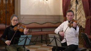 В. А. Х. Моцарт. Струнный квартет №17 си мажор. KV458. Квартет «Kuss». Bosener Kulturverein.
