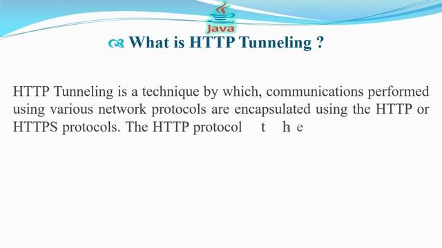 What is HTTP Tunneling | JAVA INTERVIEW QUESTIONS AND ANSWERS смотреть онлайн
