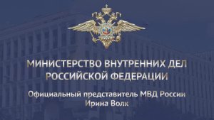 Ирина Волк: Сотрудники полиции задержали подозреваемого в совершении особо тяжкого преступления