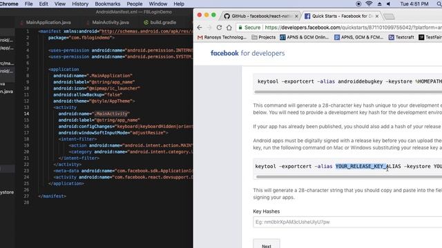 React Native - Login with Facebook on Android #1 смотреть онлайн