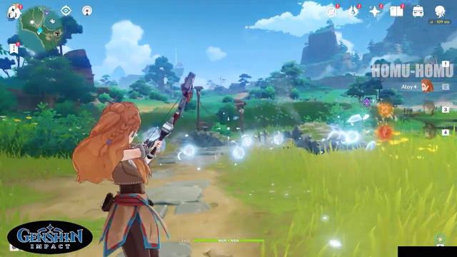 Aloy ps4 vs Aloy Genshin Impact