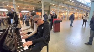 Boogie Woogie Queen Rocks The Public Piano
