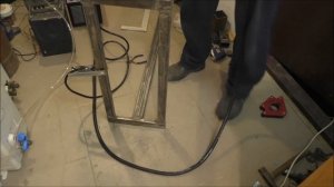 Подставка под кондиционер из профильной трубы