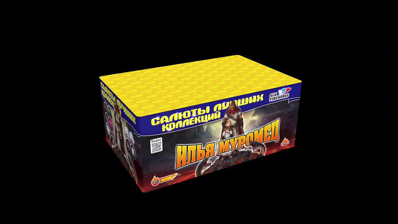 CL060 ИЛЬЯ МУРОМЕЦ (1,2х150) - КОЛОРЛОН, фейерверки и салюты в Новосибирске смотреть онлайн