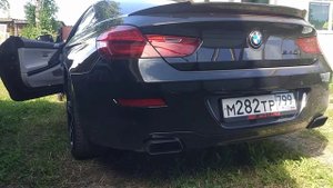 Выхлоп bmw 640i f13