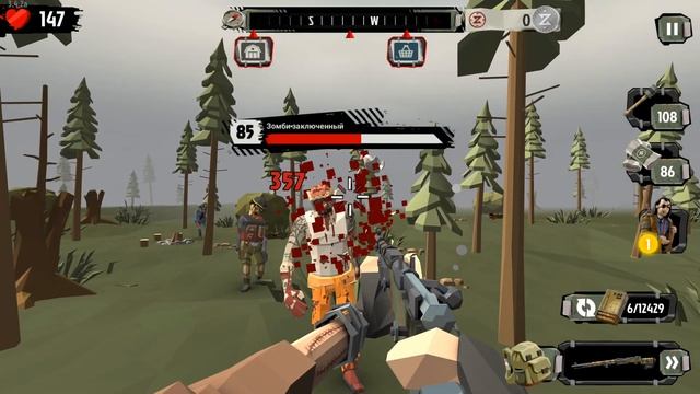 Открытый мир! Много Лута и Базовый лагерь 7 уровня! [The Walking Zombie 2] #59
