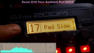 Zoom G1X Four Ambient pad patch