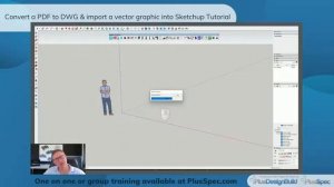 Importing a Vectorized PDF into Sketchup