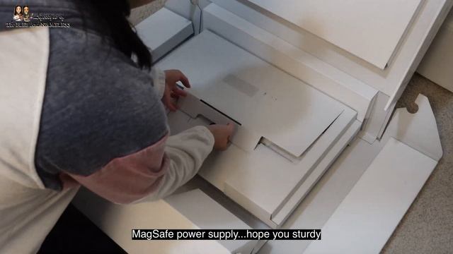 24 inch M1 iMac Unboxing (…silver…) // chill, aesthetic, no talking