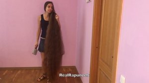 RealRapunzels - Super long hair smelling and hair play (preview)